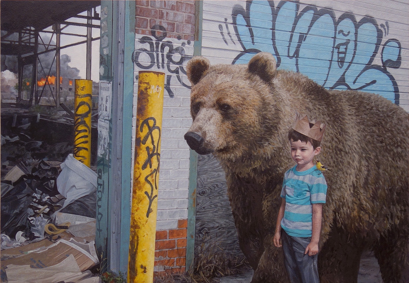 Really Cool Hyperrealistic Paintings by Kevin Peterson