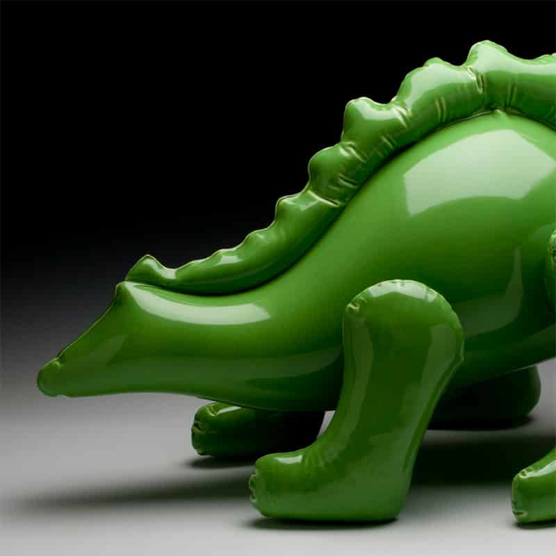 Inflatable Looking Ceramic Sculptures by Brett Kern