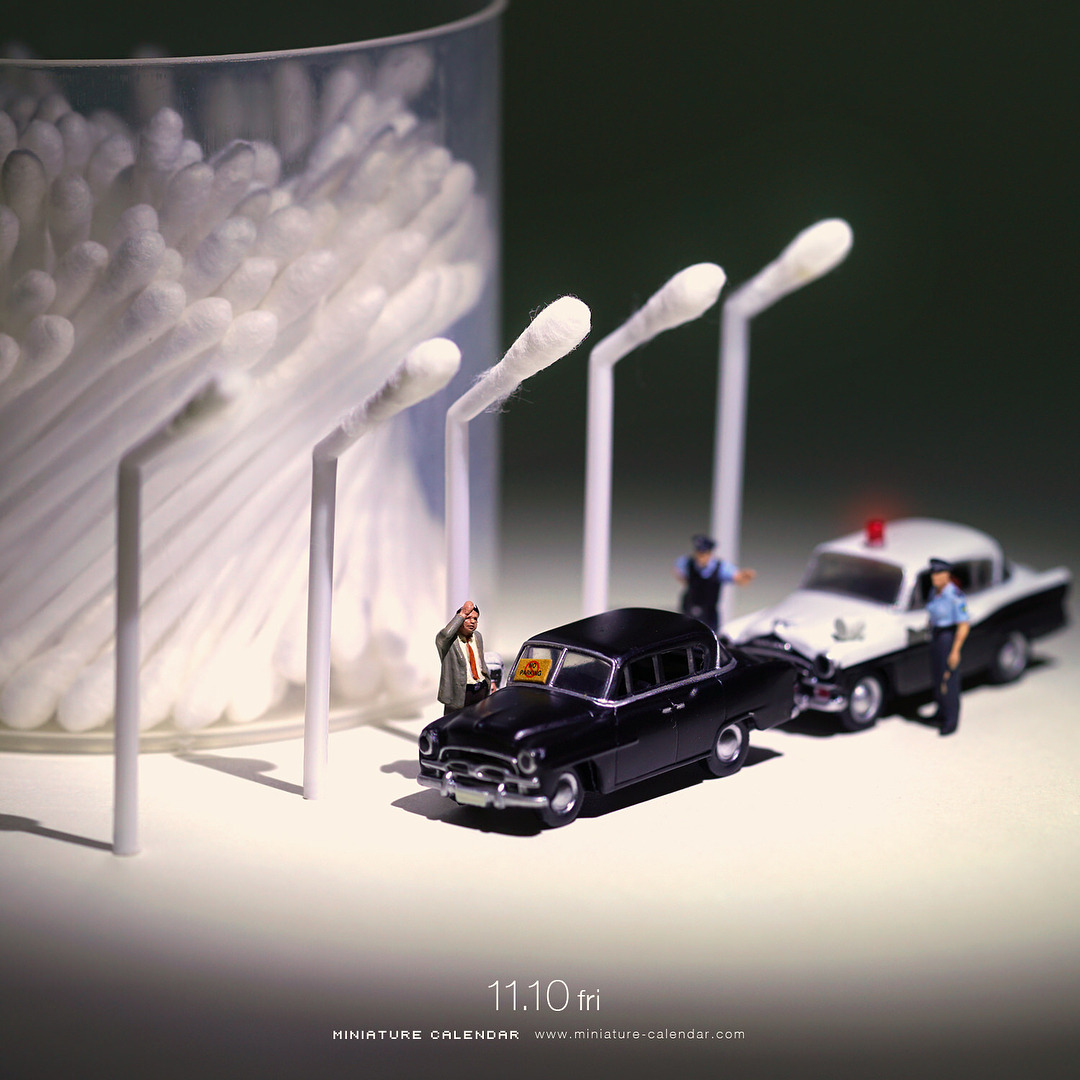 Miniature Calender by Tatsuya Tanaka