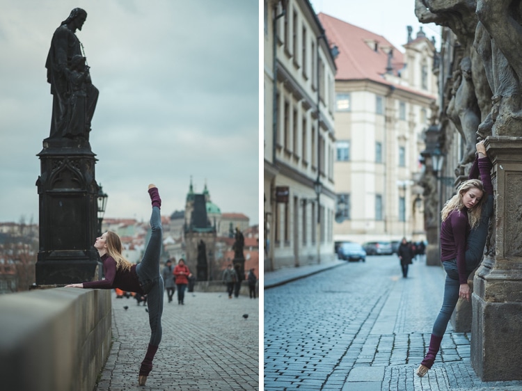 Dancers in Prague by Omar Z Robles