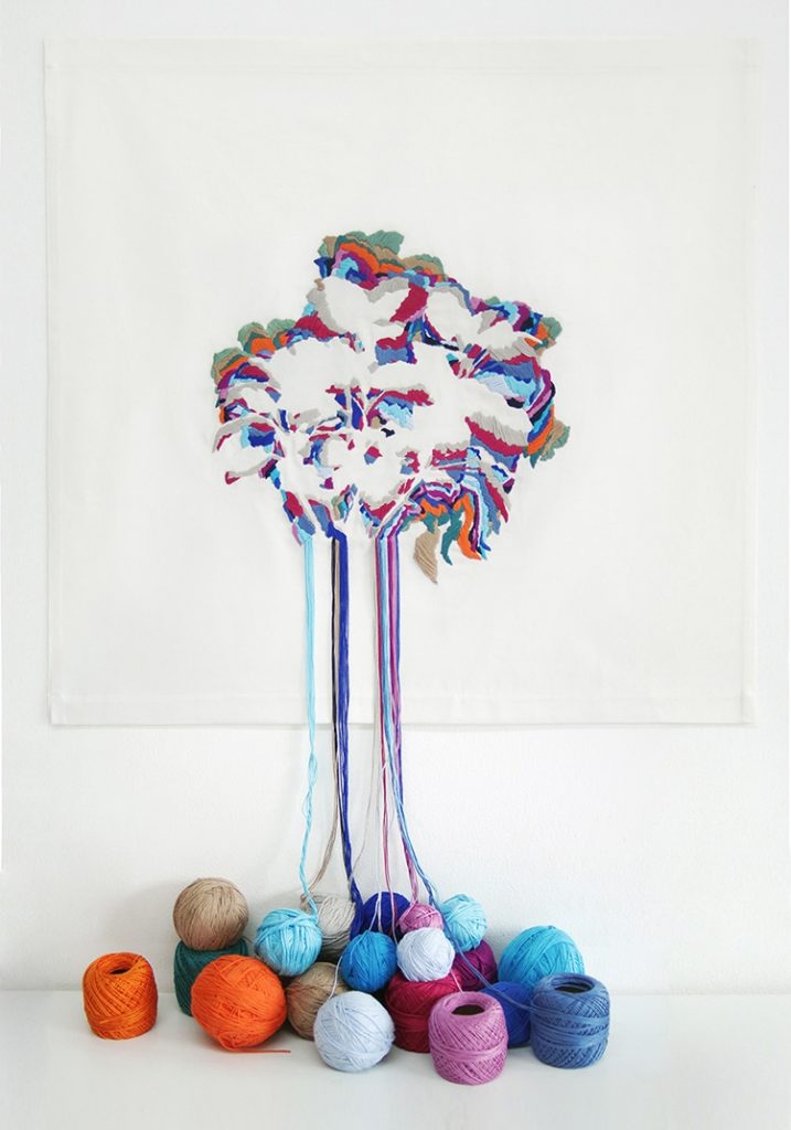 Embroidery Art by Ana Teresa Barboza