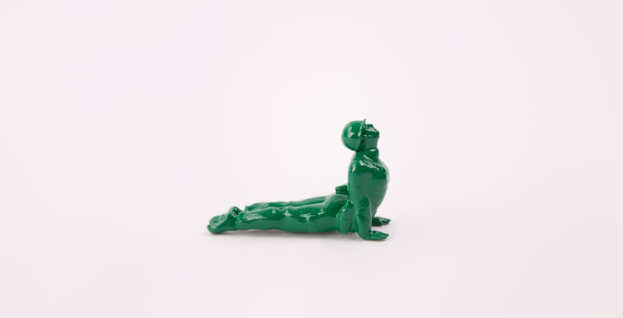 Yoga Pose Toy Soldiers by Brogamats