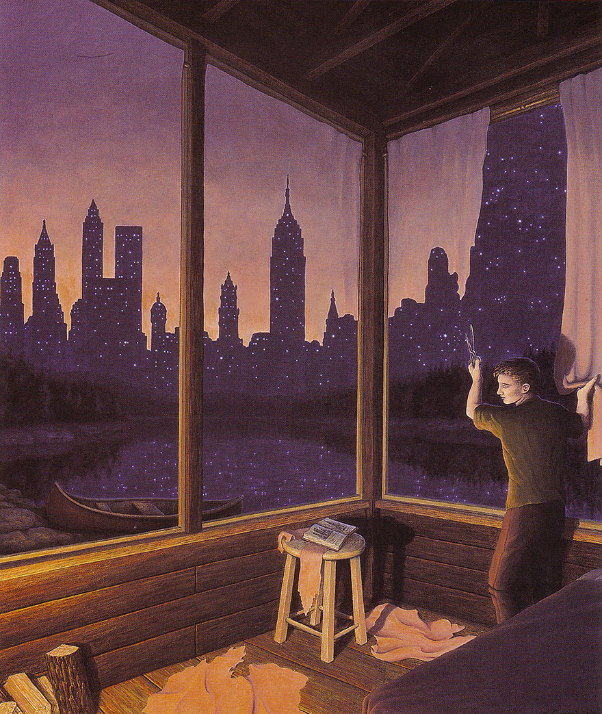 Surrealistic Paintings by Rob Gonsalves