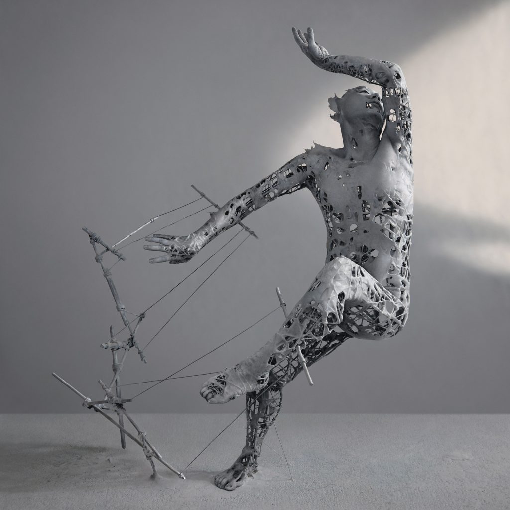 Realistic Wired Sculptures by Yuichi Ikehata