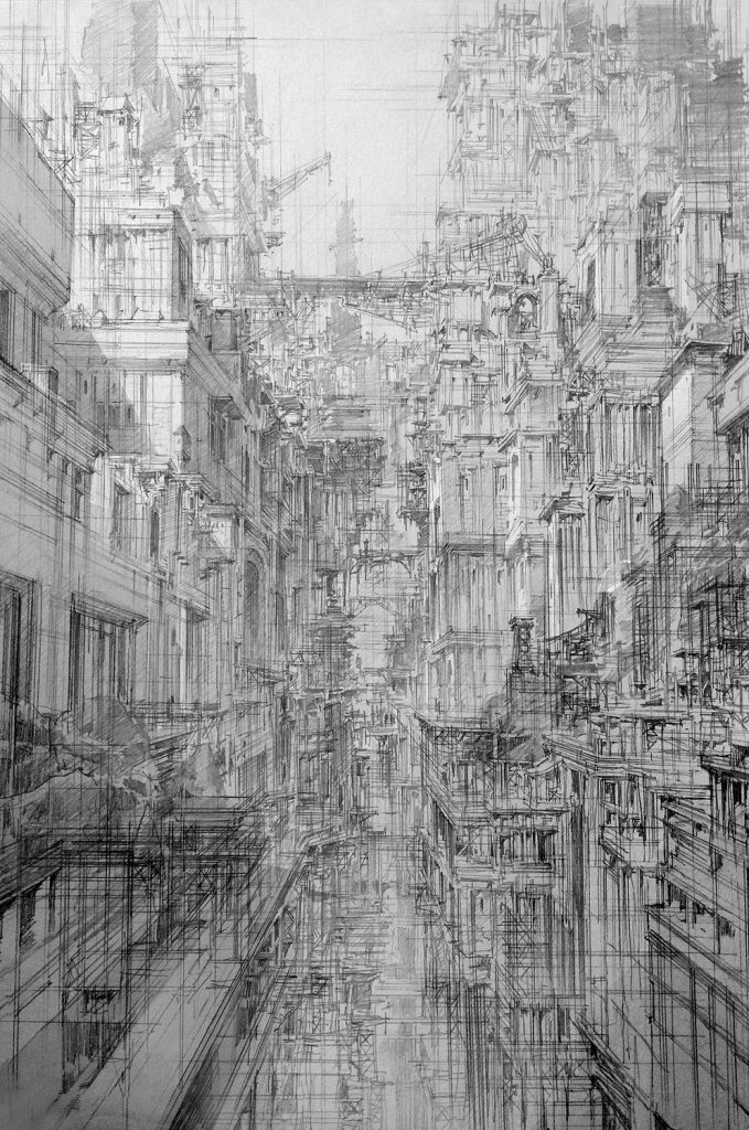 Architectural Drawings by JaeCheol Park aka PaperBlue