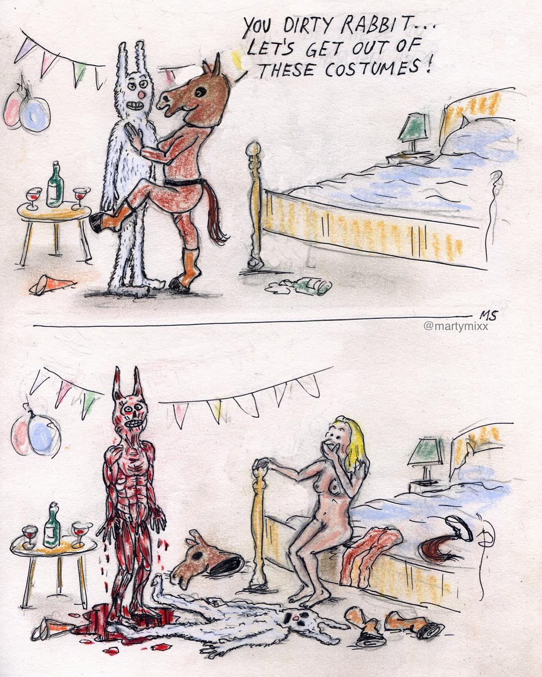 Crazy Funny Strips by Martymixx AKA Martin Skauen