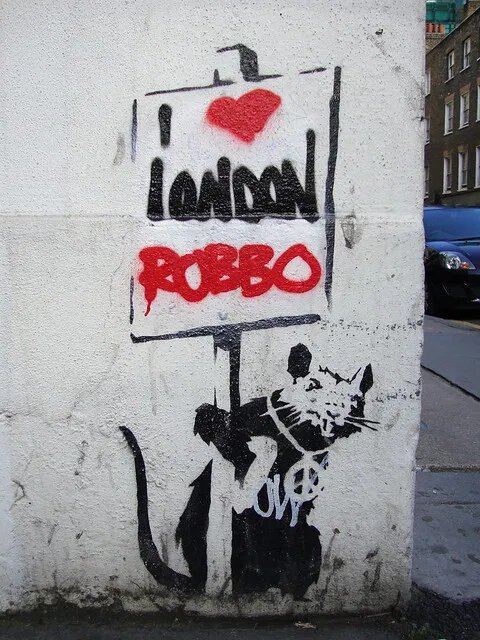 Banksy vs King Robbo