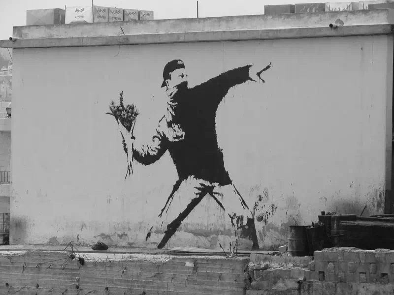 Banksy &#8211; Anonymous British Graffiti Artist