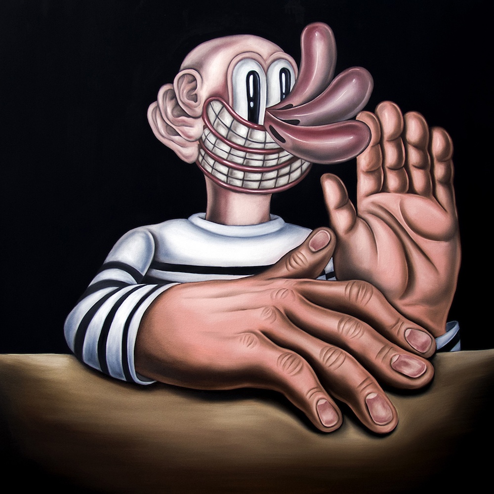Paintings of an Emotional Jolly Fella by Baldur Helgason